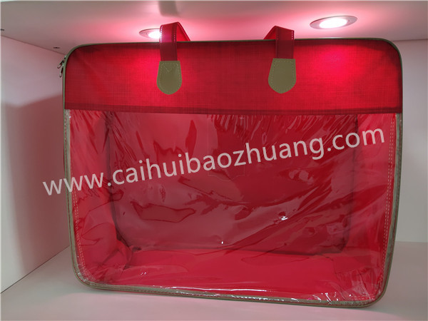 彩匯包裝 家紡企業(yè)定制手提包裝袋     品牌家紡手提袋