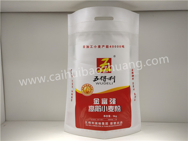 彩匯包裝 五得利面粉包裝袋  食品級(jí)環(huán)保面粉袋