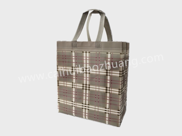 彩匯包裝 一次成型無(wú)紡布袋 定制覆膜無(wú)紡布手提袋