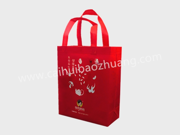 彩匯包裝 食品包裝袋，無(wú)紡布外賣手提袋