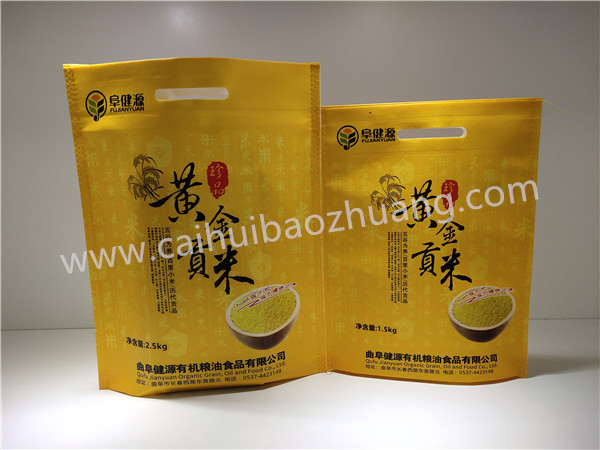 彩匯包裝 定制面粉包裝袋 無(wú)紡布面粉包裝袋